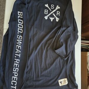 Under Armour Black HeatGear Shirt with White Accents